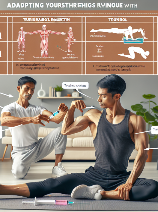 Cómo adaptar tu rutina de estiramientos con Turinabol inyectable