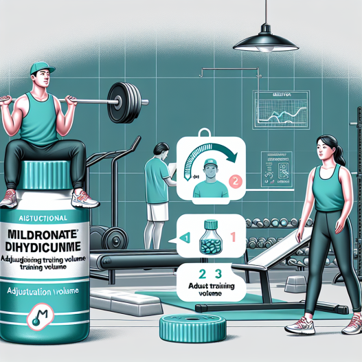 Cómo ajustar el volumen de entrenamiento con Mildronate Dihydricume