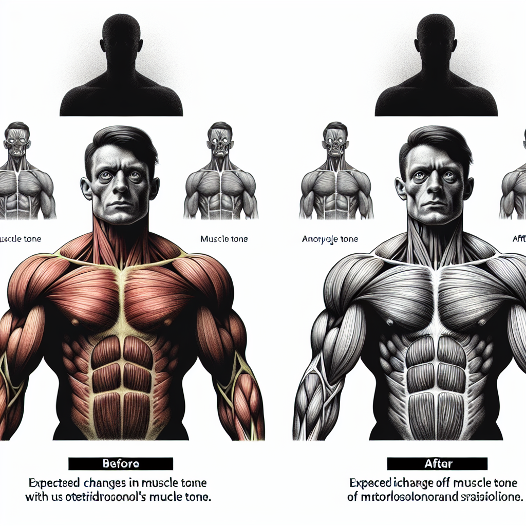 Qué cambios esperar en el tono muscular con Metildrostanolona