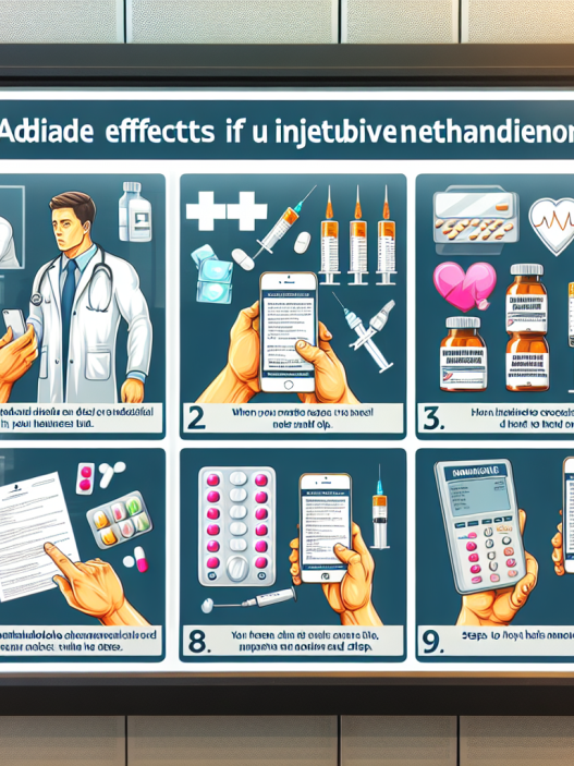 Qué hacer si aparecen efectos adversos con Methandienone inyectables