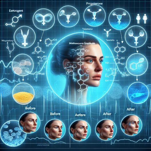 Cómo afecta Enantato de metenolona al perfil hormonal femenino