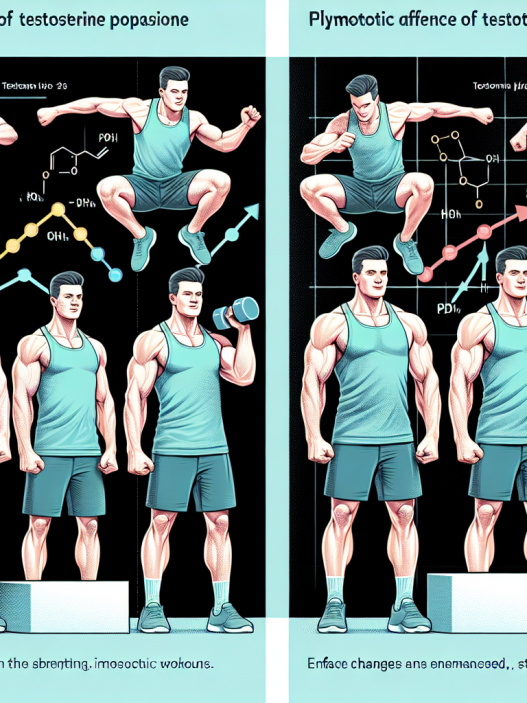 Cómo influye Propionato de testosterona en entrenamientos pliométricos