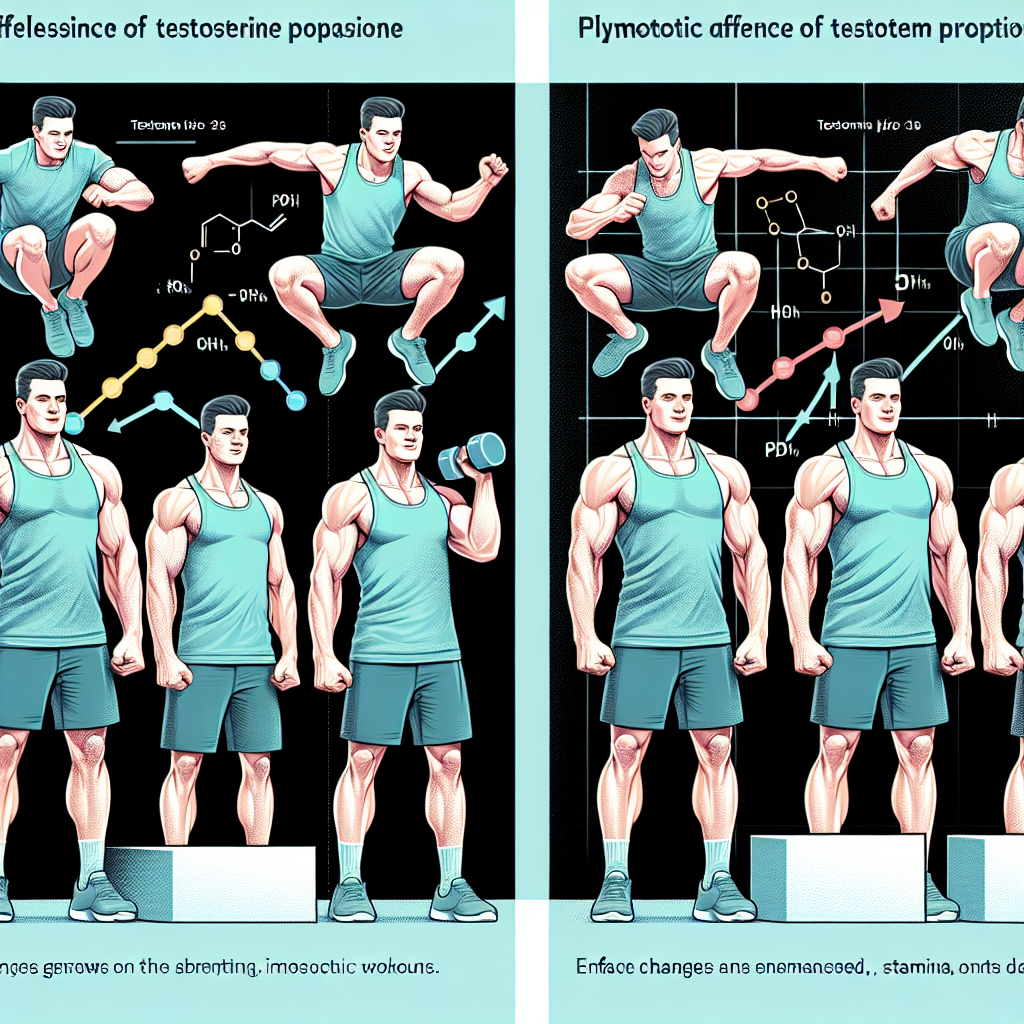 Cómo influye Propionato de testosterona en entrenamientos pliométricos