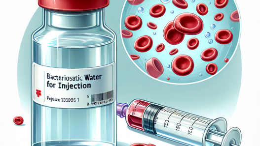 Agua bacteriostática para inyección y aumento de glóbulos rojos