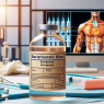 Agua bacteriostática para inyección y congestión muscular duradera