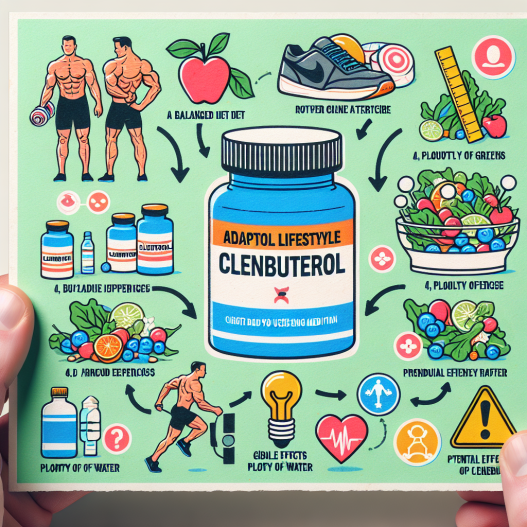 Cómo adaptar tu estilo de vida al usar Clenbuterol