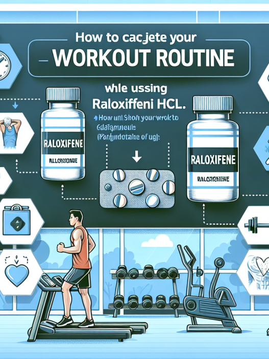 Cómo ajustar el entrenamiento al usar Raloxifen-HCl