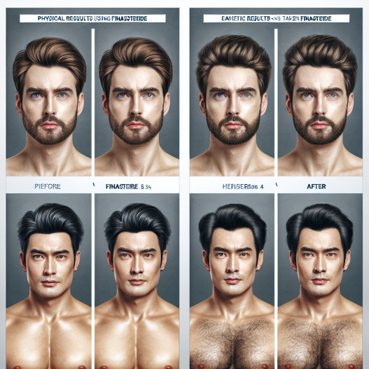 Diferencias entre resultados físicos y estéticos con Finasteride