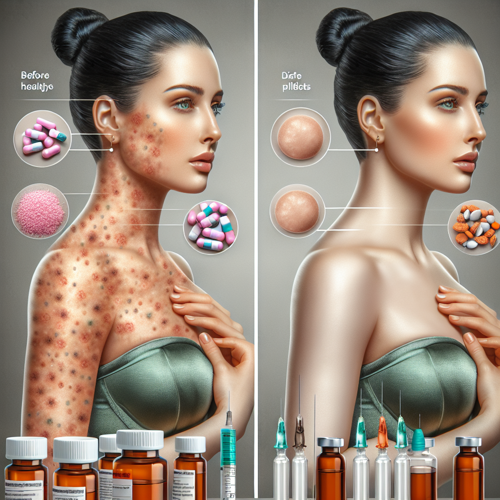 Qué cambios hay en la piel durante el uso de Inyecciones y pastillas para adelgazar