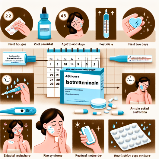 Qué esperar las primeras 48h con Isotretinoina