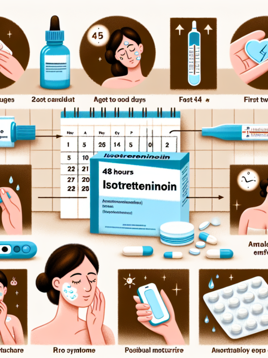 Qué esperar las primeras 48h con Isotretinoina