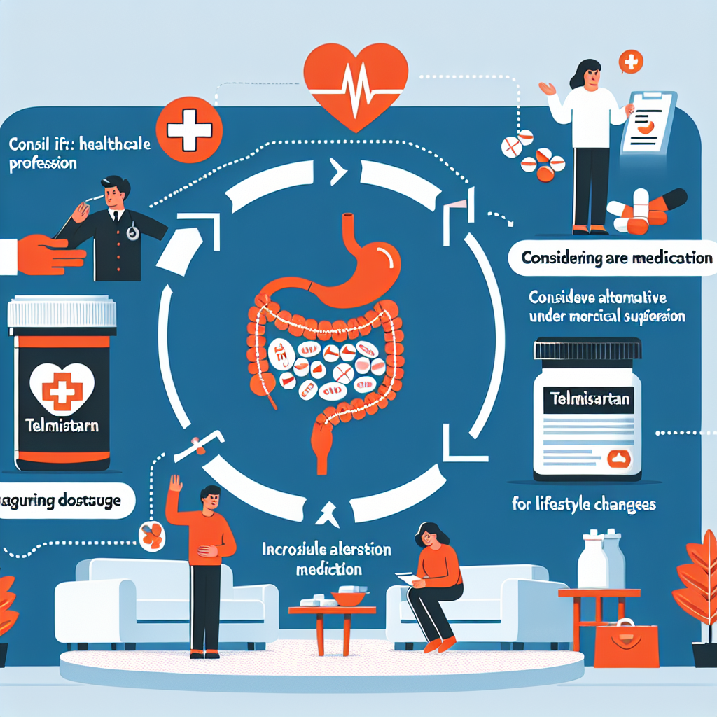 Qué hacer si Telmisartan causa ardor estomacal
