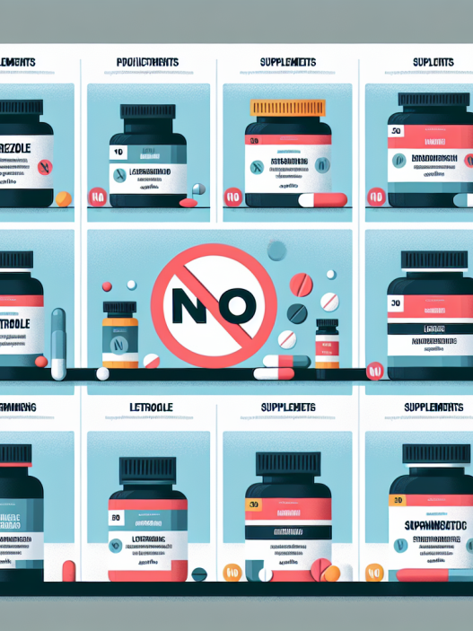 Qué suplementos debes evitar al tomar Letrozol