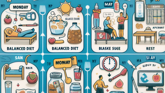 Cómo ajustar tu split semanal al usar Apoyo a la glucosa