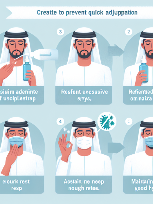 Cómo evitar la adaptación rápida al uso de Aerosoles nasales