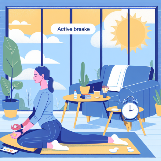 Cómo programar descansos activos mientras usas Terapia posterior al curso