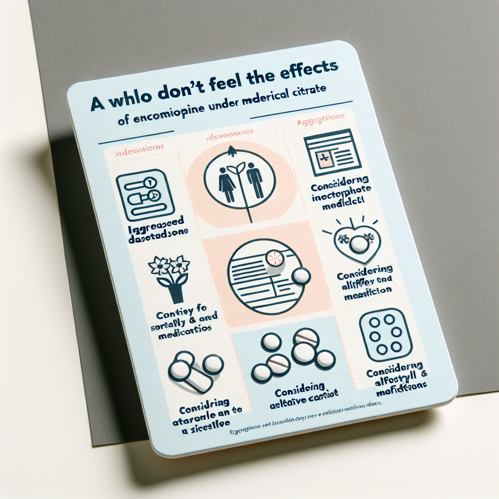 Consejos para quienes no sienten efectos de Enclomiphene citrate