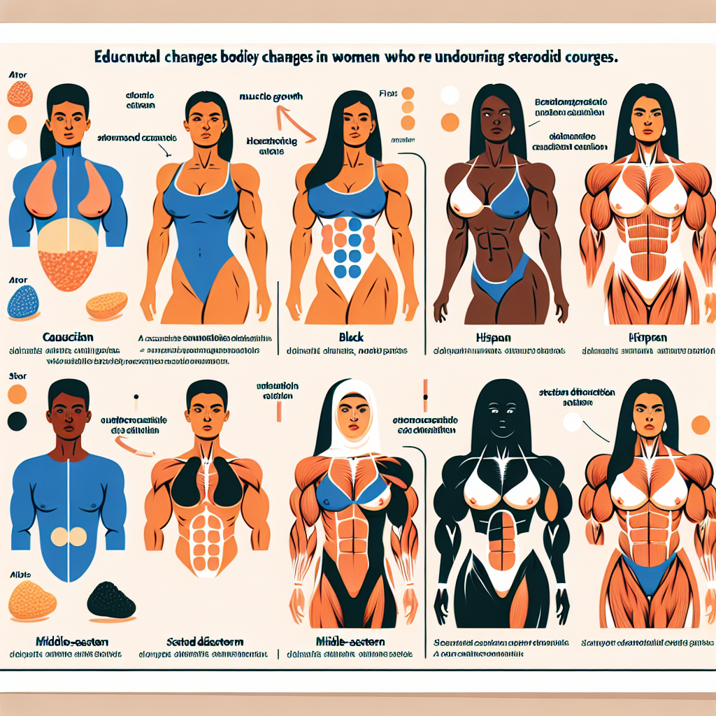 Cursos de esteroides para mujeres y cambios en la composición corporal