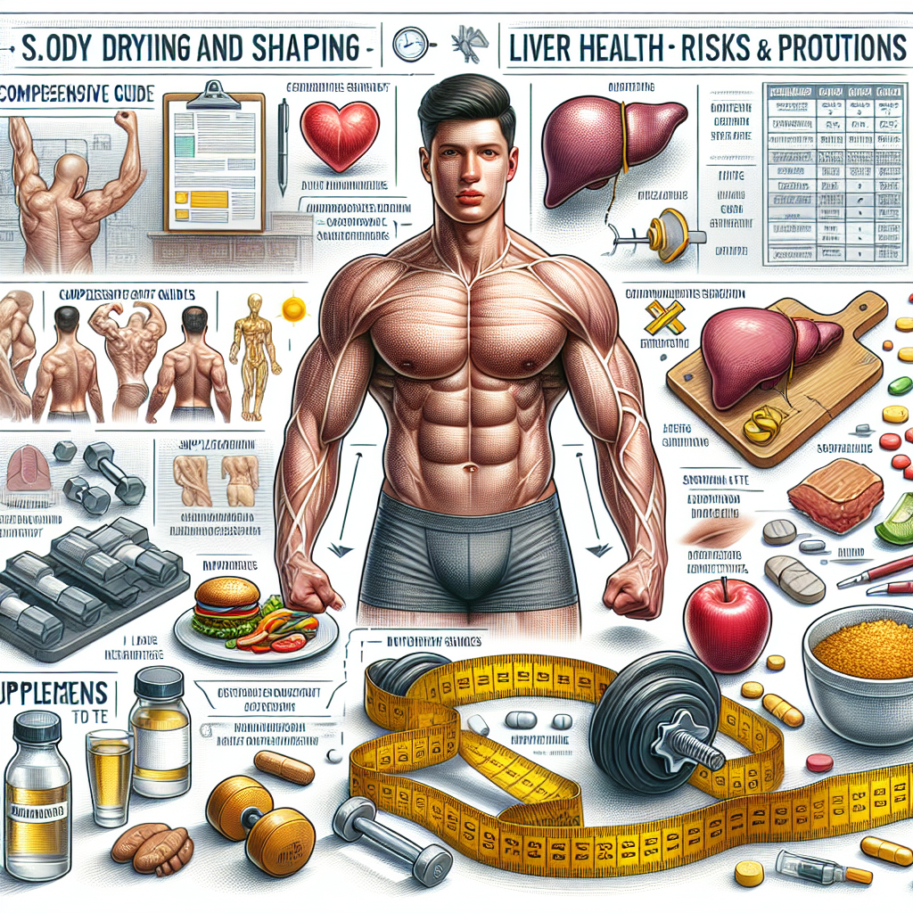 Cursos de esteroides para secado y modelado corporal (aumento de masa magra) y salud hepática: riesgos y cuidados