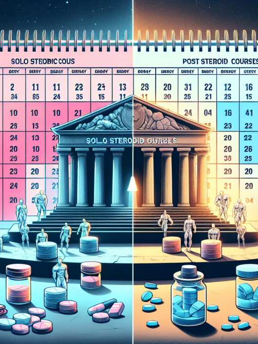¿Esteroides Cursos en solitario modifica el tiempo de recuperación entre sesiones?
