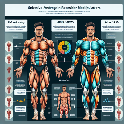 Qué cambios hay en el tono muscular al usar SARMs