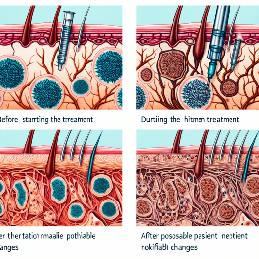 Qué cambios hay en la piel durante el uso de Testis Compositum