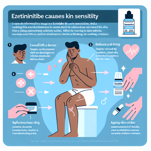 Qué hacer si Ezetimiba causa sensibilidad en la piel