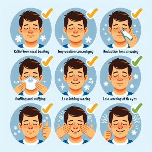 Qué señales indican buena respuesta a Aerosoles nasales