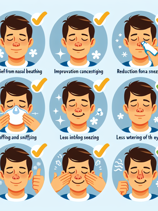 Qué señales indican buena respuesta a Aerosoles nasales