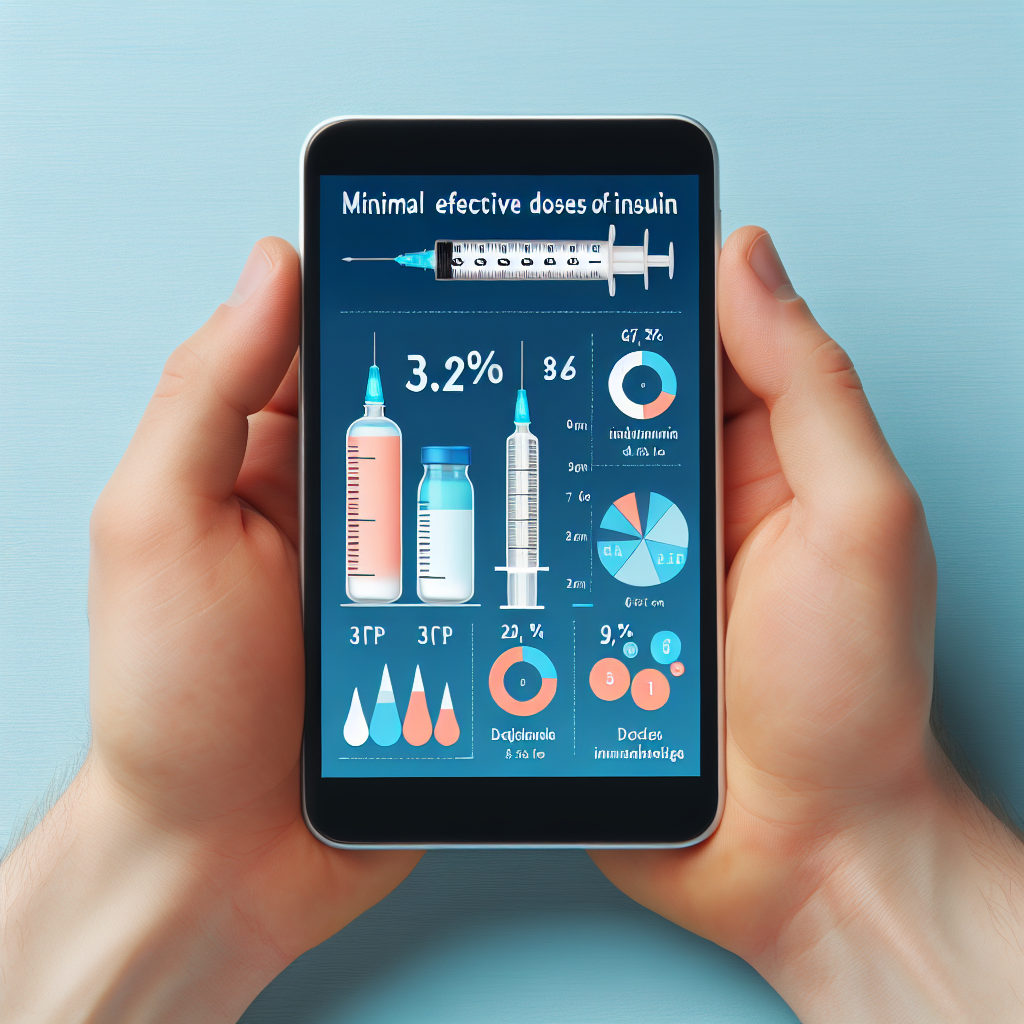 Dosis mínimas efectivas de Insulina