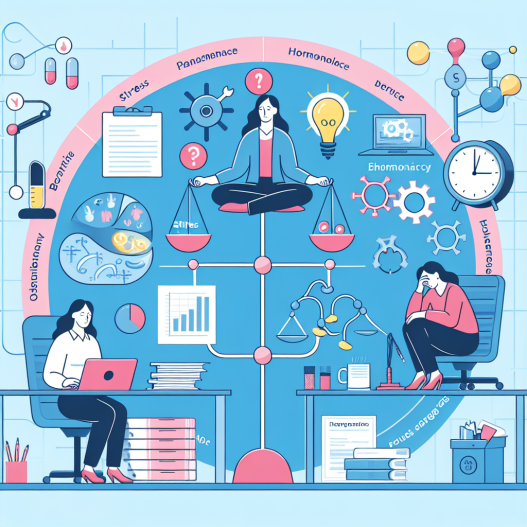 ¿Puede Estrés y equilibrio hormonal afectar tu rendimiento laboral?